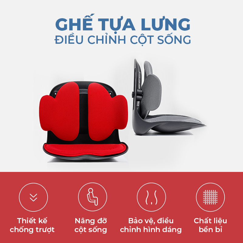 [BẢN ULTRA] Ghế Điều Chỉnh Tư Thế ISUNI, Ghế Công Thái Học Chống Gù Lưng Giúp Cải Thiện Vóc Dáng - ISUNI - ảnh 4