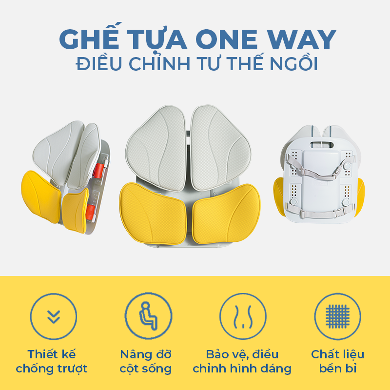 [BẢN ONE WAY] Ghế Điều Chỉnh Tư Thế ISUNI Hỗ Trợ Lái Xe, Làm Việc Văn Phòng Không Bị Đau Lưng - ISUNI - ảnh 4