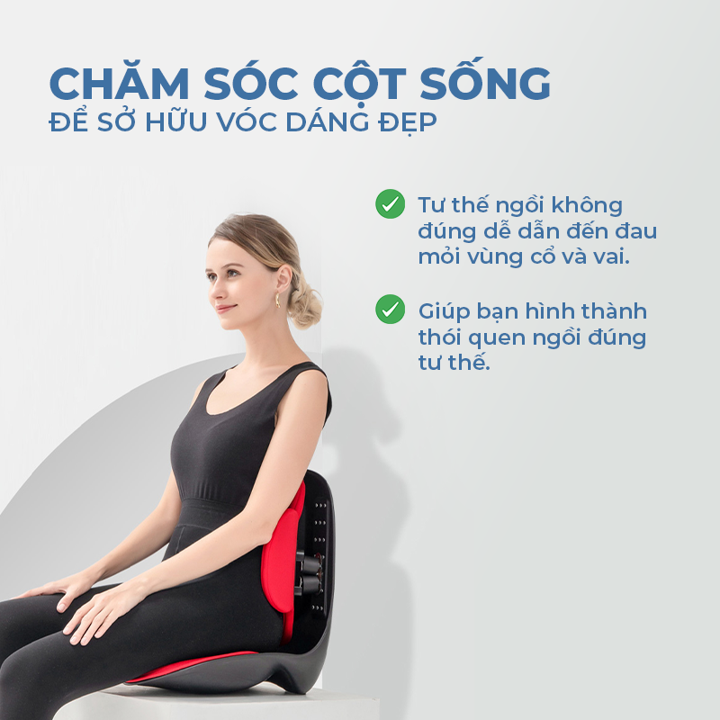 [BẢN ULTRA] Ghế Điều Chỉnh Tư Thế ISUNI, Ghế Công Thái Học Chống Gù Lưng Giúp Cải Thiện Vóc Dáng - ISUNI - ảnh 5