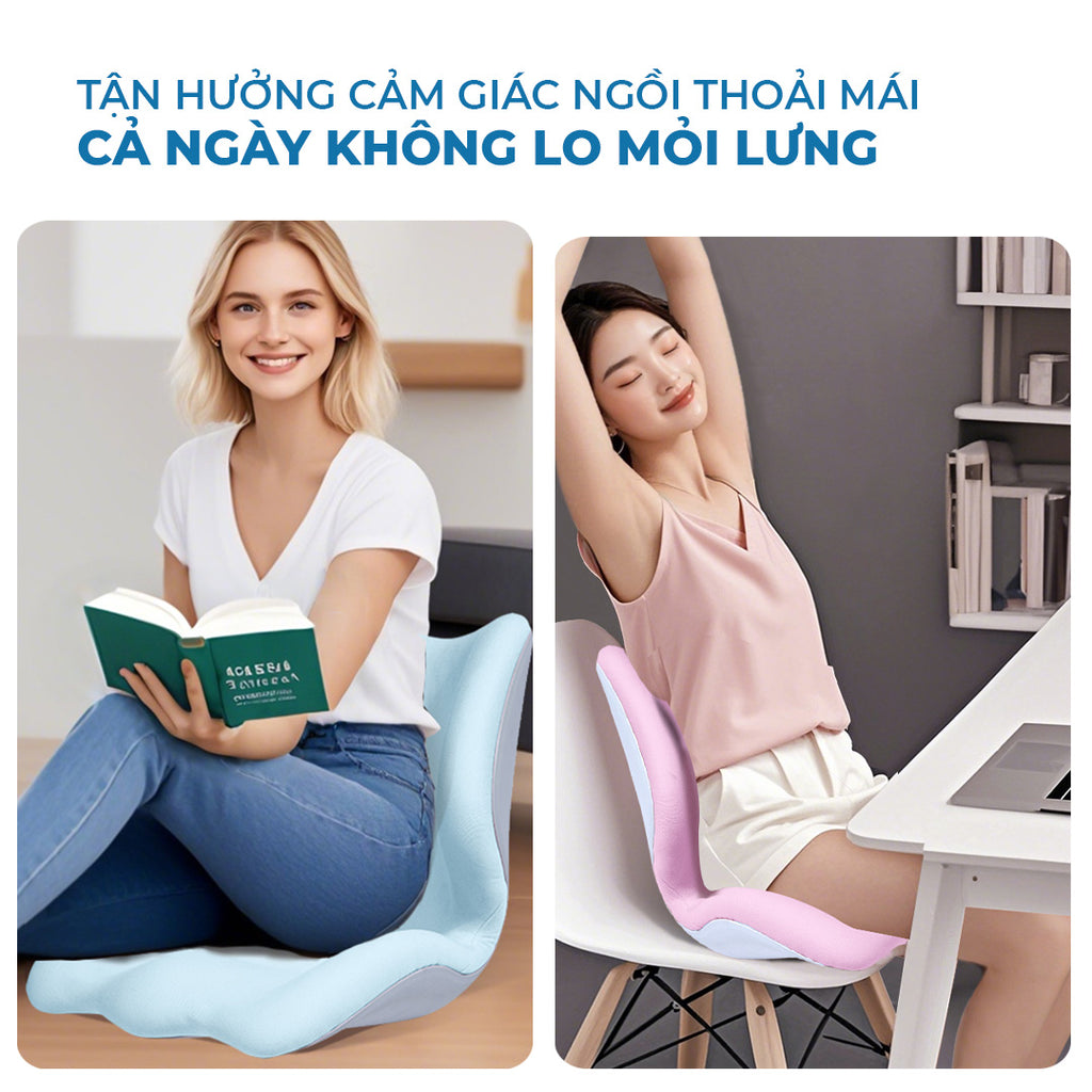 [BẢN MG08] Ghế Điều Chỉnh Tư Thế Ngồi ISUNI Ghế Tựa Lưng Chống Gù Công Thái Học Giảm Đau Mỏi Lưng