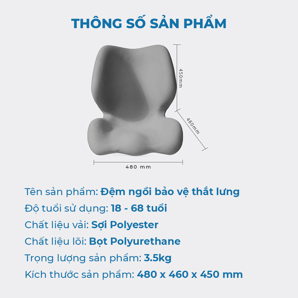 [BẢN MG08] Ghế Điều Chỉnh Tư Thế Ngồi ISUNI Ghế Tựa Lưng Chống Gù Công Thái Học Giảm Đau Mỏi Lưng