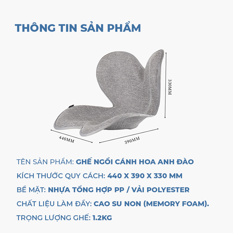 [BẢN SAKURA] Ghế Điều Chỉnh Tư Thế Ngồi ISUNI Chống Gù Ghế Công Thái Học Giảm Đau Mỏi Lưng Gáy