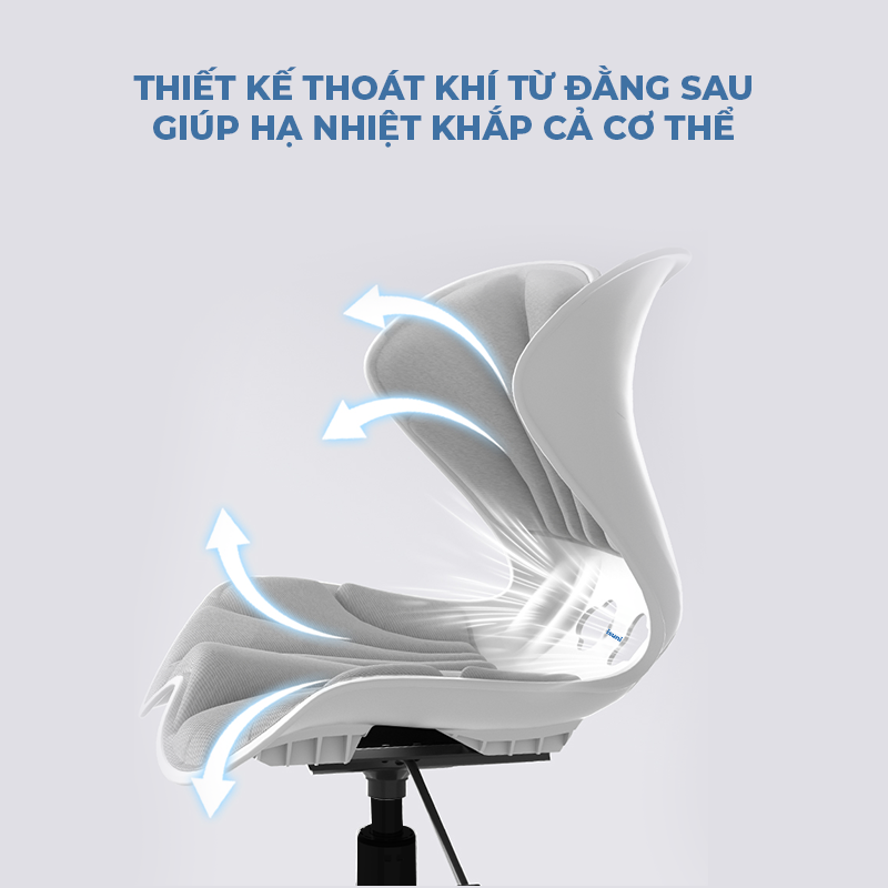 [BẢN CYPHER] Ghế Điều Chỉnh Tư Thế Ngồi ISUNI Chống Gù Lưng, Ghế Công Thái Học Giảm Đau Mỏi Lưng
